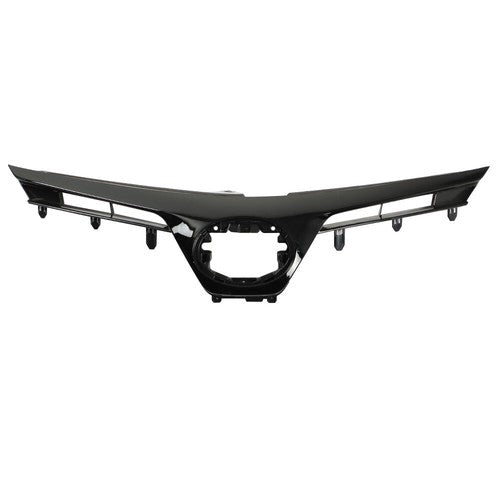 DURAFORCE Plastic Black Painted Front Upper Grille NEW For Toyota Corolla SE XSE 2017-2019
