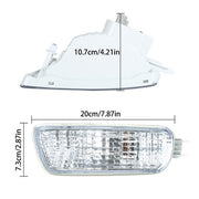 DURAFORCE 2Pcs Corner Parking Lamp Turn Signals Side Marker Kit For Tacoma Truck 2001-2004