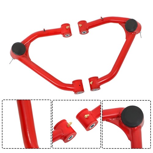 DURAFORCE Fit For Chevrolet GMC 1500 2007-2018 Tubular Red 2-4' Lift Upper Control Arms