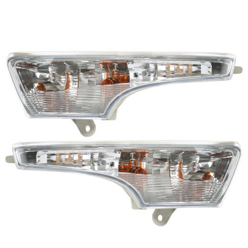 DURAFORCE Lens Clear LH&RH Turn Signal Light Assembly For Nissan Altima 2013 14-16