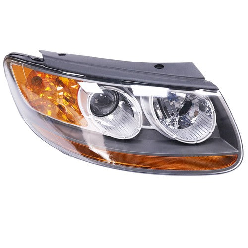 DURAFORCE Headlight Set for 07-09 Hyundai Santa Fe with 2-Plug-In Connector Left and Right