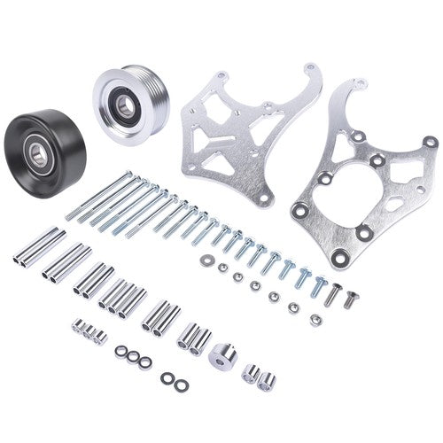 DURAFORCE A/C Air Conditioning Compressor Bracket Kit Fits for LS Truck/SUV LS3/L99 Camaro