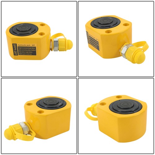 DURAFORCE 20 tons 1" Stroke Multi Stage Low Height Hydraulic Cylinder Jack Ram YG-20D