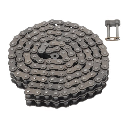 DURAFORCE #80-2 Duplex Double Strand Roller Chain x 10 feet + 2 Connecting Links