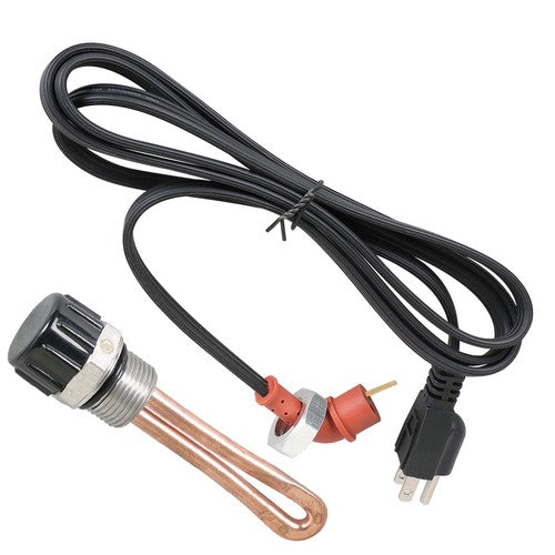 DURAFORCE For 03-10 Ford 6.4L Powerstroke Diesel Engine Block Heater Element & Cord Cable