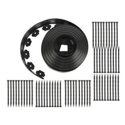 DURAFORCE Flexible Garden Landscape Edging No Dig Lawn Edging Border With Anchoring Spikes