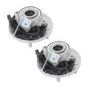 DURAFORCE 2 PCS For Dodge Grand Caravan Town & Country Routan Wheel Bearing and Hubs Front