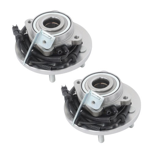 DURAFORCE 2 PCS For Dodge Grand Caravan Town & Country Routan Wheel Bearing and Hubs Front