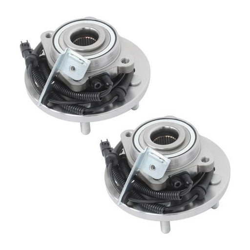 DURAFORCE 2 PCS For Dodge Grand Caravan Town & Country Routan Wheel Bearing and Hubs Front