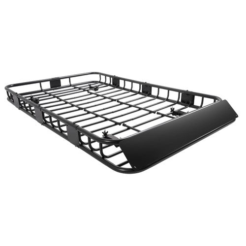 DURAFORCE 64" x 39'' Roof Rack Steel Luggage Holder Cargo Carrier Top Basket SUV Truck