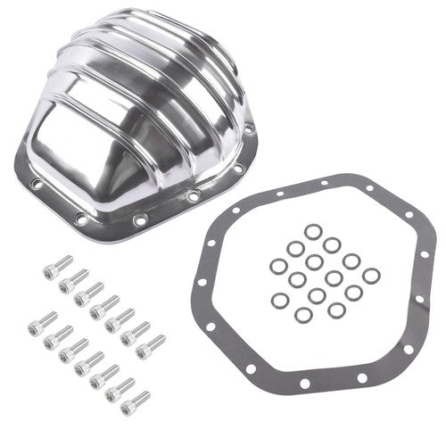 DURAFORCE Rear Differential Cover for 1973-1995 GM / Chevy 10.5" 14 Bolt Polished Aluminum