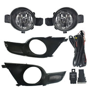 DURAFORCE For Nissan Altima 2013-2015 Sedan Clear Fog Lights Full Kit Switch+Harness