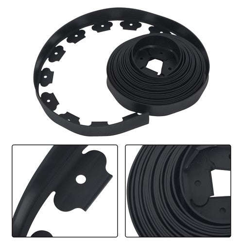 DURAFORCE No-Dig Garden Edge Lawn Border L-shaped Landscape Edging Border Kit 40 FT
