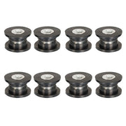 DURAFORCE Top & Bottom All 4 Shocks Bushing Bearing Kit For Arctic Cat 400 454 500 650 4X4