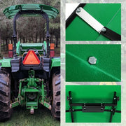 DURAFORCE Green Tuff Top Tractor ROPS Canopy 52" X 52" For Tractor Mowers Umbrella