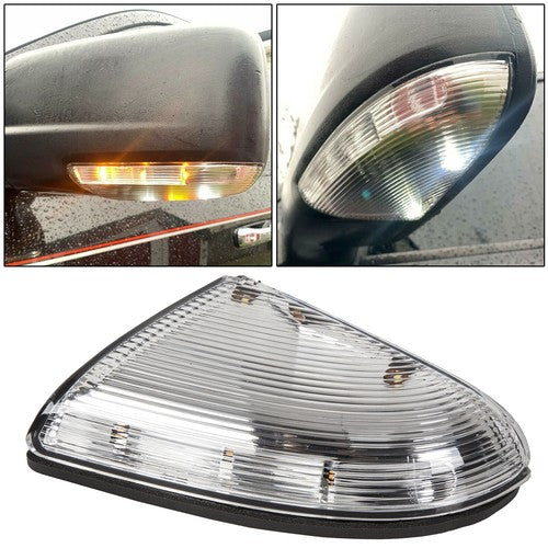 DURAFORCE For 09-14 Dodge Ram 1500 2500 Passenger Right Mirror Turn Signal Puddle Light