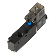 DURAFORCE 1/4" 3 Way 2 Position Inline Directional Control Electric Solenoid Valve 24V DC