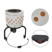 DURAFORCE 280RPM 120V Motor Feather Plucker Stainless Steel Drum Chicken Plucker Machine