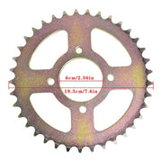 DURAFORCE New For ATV Quad Buggy Go Kart 44" Rear Live Axle Kit Wheel Hub Sprocket Brakes