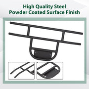 DURAFORCE Black Front Bumper Brush Guard For Club Car DS 1981-Up Models Golf Cart