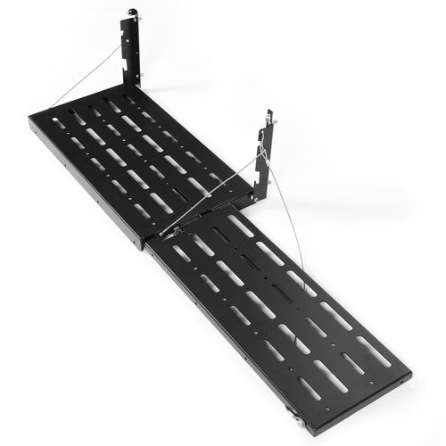 DURAFORCE For Jeep Wrangler JK 2007-2018 Widened Steel Tailgate Table Foldable Cargo Shelf