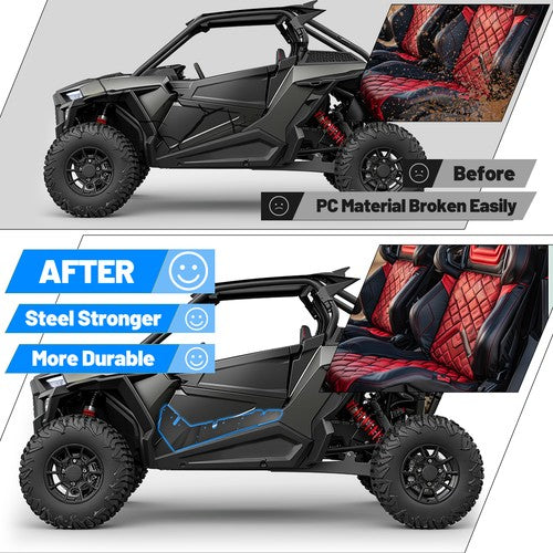 Lower Doors Valance Inserts Fender Trim for RZR Pro XP 20 25 2x Pro R Turbo R