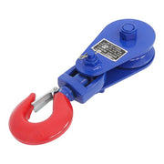 DURAFORCE 8800 Lbs Snatch Block with Swivel Shackle, 4.5" Sheave, 1/2" Wire Rope