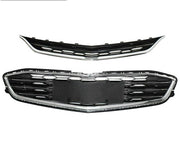 DURAFORCE Front Bumper Upper&Lower Grille ABS Plastic Grill For Chevrolet Malibu 2016-2018