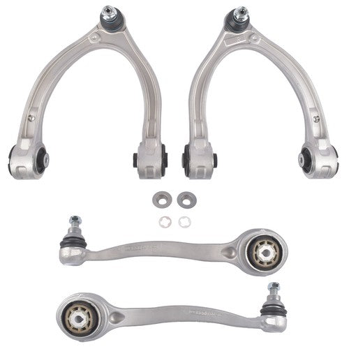 DURAFORCE 4Pcs Front Control Arms Kit & Ball Joint for Mercedes W205 C300 C350e W213 E300
