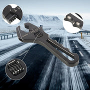 DURAFORCE Black Aluminum 3AN to 16AN Adjustable Wrench Tool Spanner For Hose End Fitting
