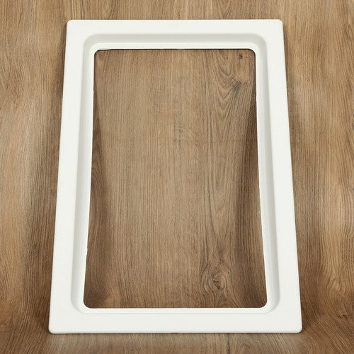 DURAFORCE 22"x14" Inner Dome with Clear Window White Plastic For RV Skylight Opening