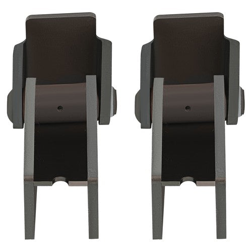Weld On Steel Dump Hinges For Truck Trailer 2 Inch Rectangular Tube 2PCS