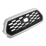 DURAFORCE Plastic Silver Bezel Fit For Toyota Tacoma 2016-2021 Front Upper Grille Assembly