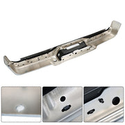 DURAFORCE Rear Chrome Step Bumper Assembly For Ford F150 04-06 W/ Object Sensor Holes