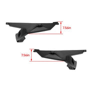 DURAFORCE Pair Front Driver Right Fender Flares For 14-23 Polaris RZR 900 1000 Turbo XP