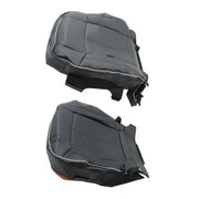 DURAFORCE Black For Hummer H3 2006 2007-2010 Passenger Seat Cushion And Backrest Leather