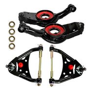 DURAFORCE Tubular Upper Lower Control Arms w/ Ball Joints for Chevy Impala Bel Air 1965-70