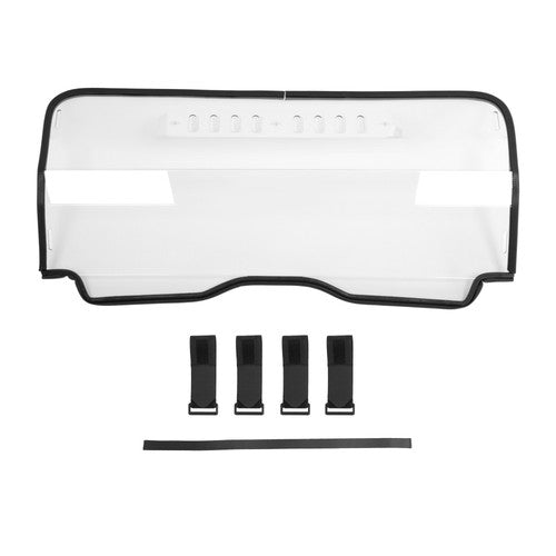 Clear Rear Windshield for CFMOTO ZForce 950 Sport Trail 800 Trail 23 25 Vented