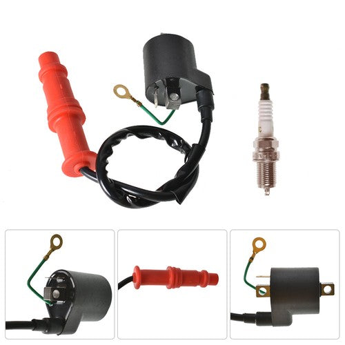 DURAFORCE New For Polaris Sportsman 500 1996 1997 1998-2002 US Ignition Coil & Spark Plug