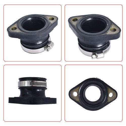 DURAFORCE For Polaris 3085013 Trail Blazer Xplorer Carburetor Rubber Intake Manifold Boots