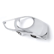 DURAFORCE Pair Chrome Front Bumper Fog Light Cover Bezels For 2013 2014 2015 Toyota Avalon