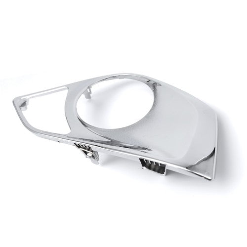 DURAFORCE Pair Chrome Front Bumper Fog Light Cover Bezels For 2013 2014 2015 Toyota Avalon