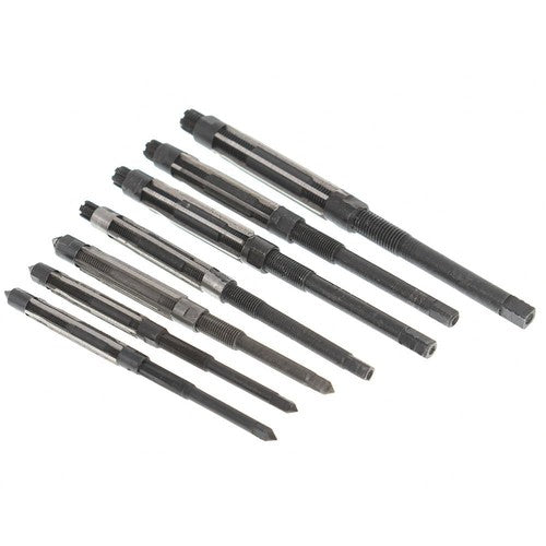 DURAFORCE 7Pcs/Set Adjustable Hand Reamers, HV to H3,1/4" to 15/32" High Speed Steel