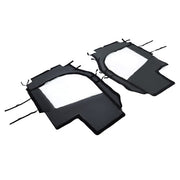 DURAFORCE For Kubota RTV1100 Black PVC Full Soft Doors Cab Enclosure RTV900/RTV1120 08-14