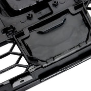 DURAFORCE For Honda CR-V 2020 2021 2022 Front Upper Grille and 2pcs Chrome Trim Plastic