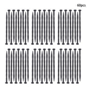 DURAFORCE Edging Nails Garden Anchoring Spikes 8 Inch 60 Pcs Plastic Spiral Landscape
