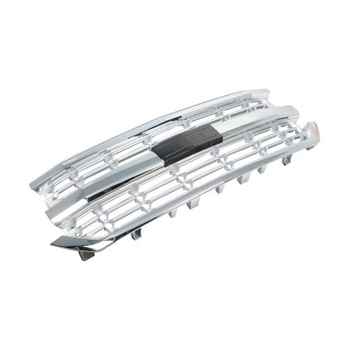 DURAFORCE 84374385 Front Upper Bumper Grille Chrome Fit For Chevy Silverado 1500 2016-2018