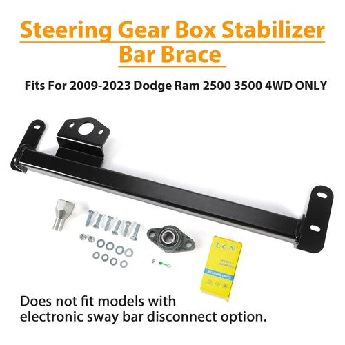 Steering Gear Box Stabilizer Bar for Dodge Ram 2500 3500 4WD 2009-2022 23
