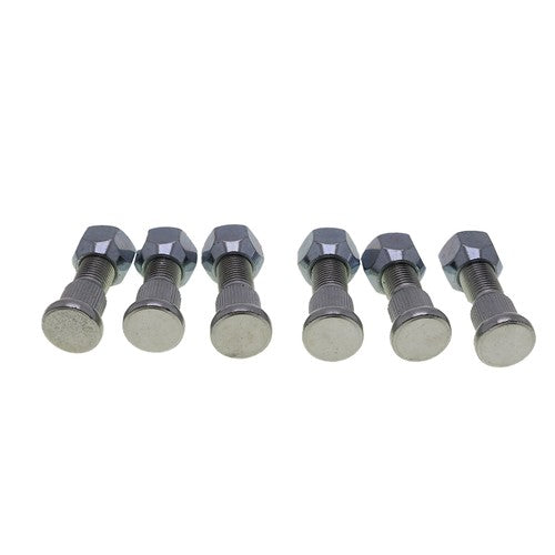 DURAFORCE 6X Rear Wheel Stud + Nut Set for Toyota Forklift 7-8FD/FD20~30 43812-23320-71