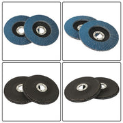 DURAFORCE 10× 5" 125mm Premium Zirconia Flap Disc Grit40/ Wheel Angle Grinder Sanding Disk
